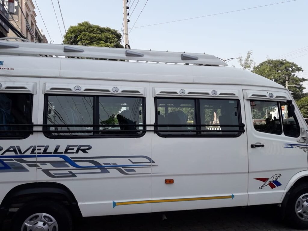 best tempo traveller in hyderabad